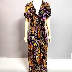 Hypnotik 3x Bohemian Boho Summer Garden Maxi Retro Vintage Style dress Plus 20